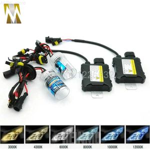 HID Car Xenon Kits 1 Pair 55W HID Car Headlight Xenon HID Conversion Kit Auto Replacement Xenon H3 H4-1 H7 H9 H11 H8 H1 9005 9006 880 881 HB3 HB4 LF LF