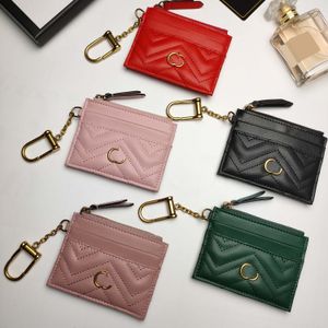 Marmont wallet designer wallets Luxury card holders handbag luxury keychain passport holders leather purse mini card slots coins wallet cardholders