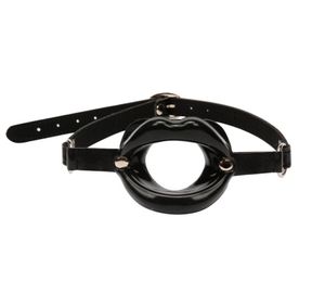 New Erotic Toys Slave bdsm Bondage Strap Lips O Ring Gag Fetish Silicone Open Mouth Gag Blowjob Adult Sex toys for Couples8414230