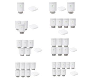 Smart Home Control HY368 Wifi Zigbee30 TRV Thermostat Ventil Thermostat Heizkörper Controller Heizung GoogleHome Alexa Stimme A4801004