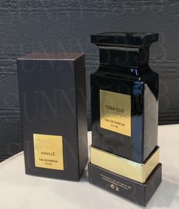 Highend unisex całe ograniczone perfumy dla mężczyzny i kobiety Vanille 100 ml Długowy zapach zapach Intensywny statek F4532600