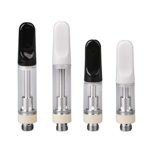 Ceramiczna końcówka TH205 TH210 Atomizer 0,5 ml 1,0 ml szklanego zbiornika jednorazowego zbiornika cewki cewki cewki do grubego dopasowania oleju M6T 510 Gwint M3 akumulator