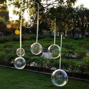 Bottles 20pcs 4cm Transparent Open Plastic Christmas Tress Decorations Ball Clear Bauble Ornament Gift Present Box Wedding Decoration