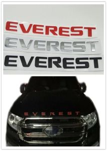 Для Эвереста автомобиля на передней части автомобиля эмблема наклейка с логотипом Bage буквы табличка Decals3579657