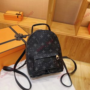 High quality designer bag women fashion designer backpack Men travel backpack Classic printed coated canvas parquet leather satchel backpack backpack