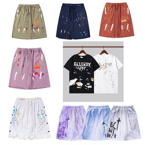 Menshorts Summer Orange Beach Shorts Loose Casual 100%Bomull Jogging Shorts Män Kvinnor Elastisk midja Gym Övning Kör Sportkläder Högkvalitativa shorts