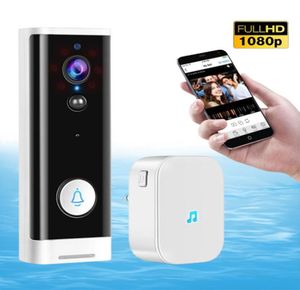 Tuya Smart Life WiFi Video Doorbell Waterproof Wireless Camera Night Vision App Control Call Intercom VideoEye Apartments Door Be5709105