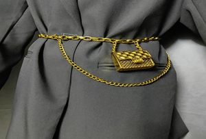 Riemen Kwastje Gouden Ketting Voor Vrouwen Metalen Riem Taille Ketting Riem Designer Mini Tas Lichaam Sieraden Ceinture Femme6732516