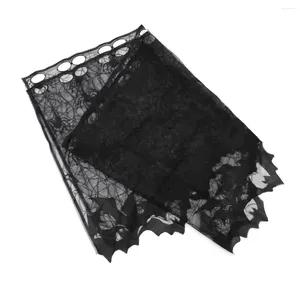 Curtain Window For Spooky Festival Spiderweb Curtains Fireplace Mantles Scarf Door Party Decoration Christmas Garland