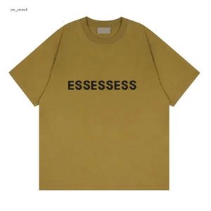 Men's Essent T Shirt Designer Luxury Tees Fashion Essent Shirts Womens Short Sleeve Essen Clothing Essentialls 1246