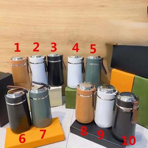 Unisex Designer Water Bottles Mugs 304 Stainless Steel Thermos Cup Simple and Convenient Handy Cup with Rope Brand Water Cup