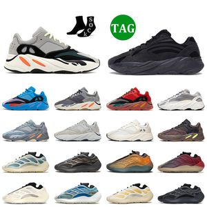 Yeezy 700 v3 Runners Solid Grey Vanta yeezys 700 v2 Running Shoes Hi Res Blue Red Cream White Magnet Kyanite Azael Alvah【code ：L】Trainers Sneakers