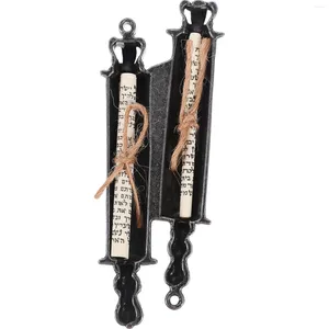 Curtain GatePost Holy Scroll Religious Mezuzah Craft Birthday Decoration for Girl Gift Adorn Lovers