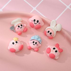 30pcs farbenfrohe Harzkomponenten Kawaii Mini Flatback Cabochon Scrapbook Figurine Gartenzubehör Orament DIY Craft237o