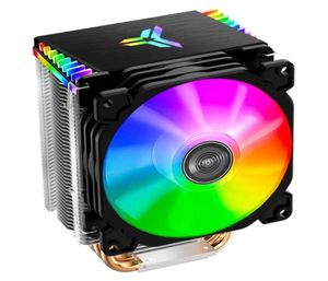 Fans Coolings Jonsbo CR1400 PWM Cooling CPU Cooler 4Pin Computer PC Case Fan 3Pin ARGB 4 Heatpipes Tower Radiator For IntelAM7014472
