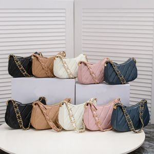 Classic designer women's handbag brand luxury crescent shoulder bag multicolor fashion letters high-quality portable shoulder AAAA HHH4422