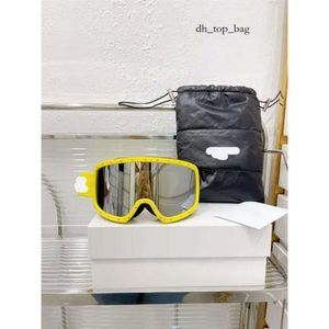 Luksusowe projektanty gogle narciarskie okulary przeciwsłoneczne dla mężczyzn i kobiet damskie damskie damskie szklane okulary gogle duże ochronne chłód z 5209