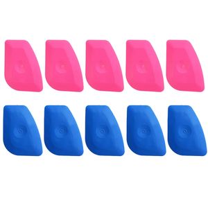 10pcs fogli strumo in vinile pellicola avvolgimento per auto per ufficio automobilismo Installazione della pulizia della finestra di raschietto rosa Strumento A57 231227