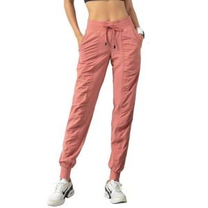 Presypants Leggings LL dla kobiet designerskich spodnie do joggingu luz dresowe sprężyste damskie fitness bieganie na rozciąganie stóp odchudzające