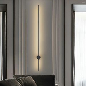 Wandleuchte Moderne LED 350 ° Drehung Langes Licht für Zuhause Schlafzimmer Wohnzimmer Sofa Hintergrund Wandleuchte Beleuchtungskörper