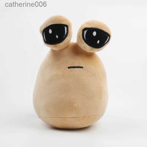 Gefüllte Plüschtiere Hot Game My Pet Alien Pou Plüschtier Furdiburb Emotion Alien Plushie Stofftier Pou Puppe 22 cm 231229