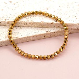 Pulseiras de link go2boho gemito misódulos dourados da moda de moda de moda bohemian jóias do festival minimalista para homens presentes