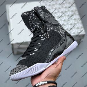 Mamba 9 Elite Siyah Tarih Ayı Basketbol Ayakkabısı Erkek Spor Ayakkabıları İçin Basketbol Ayakkabı Erkek Spor ayakkabıları Kadın Spor Kekiği Kadınlar Atletik Botlar Erkek Sport Boot 704304-010