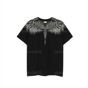 Mens Tshirts Designer T Shirt Men Women Tshirt Marcelos Burlon T-Shirt Colorful Wings MB Tee Top Cool Breathable Summer Marcelos Jumper 5868