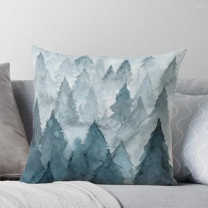 Pillow Clear Winter Throw Marble Cover Bed Pillowcases