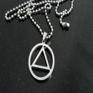 In the occult it is the Thaumaturgic Triangle Circle Stainless steel pendant amulet260V