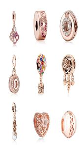 Fit Charm Bilezik Avrupa Gümüş Takımları Boncuklar Kristal Fan Crown Rüya Catcher Denizkızı Daisy Dangle DIY Zinciri Kadınlar Bileklik Kolye Jewelry7984285