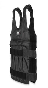 50kgLoading Weighted Vest For Boxing Running Training Body Equipment Adjustable Exercise Vest Black Jacket Swat Sanda Sparring Pro6265213