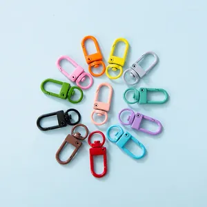 Keychains Paint Door Buckle Color Spray Diy Accessories Handmade Tool Key Ring Chain Wholesale Pendant