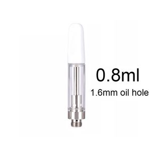 USA Stock Glass Tank Disposable TH210 TH205 Atomizer 0.8ml Press Tip M6T 510 Thread Cartridge Ceramic Coil Thick Oil fit Amigo M3 Battery