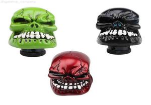 Creative Auto Styling Gear Stick Shift Knob Car Modified Skull Head Shifter Skeleton Geob Knob Stick Universal6997524