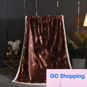 Fashion Brand Blanket Thick Flannel Sofa Blanket Travel Casual Blankets Air Conditioning Blankets