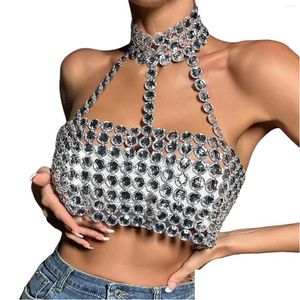 Womens Tanks Camis Banded Workout Tops For Women Chain Y Clothes Beading Tassel Sleeveless Cute Athletic Shirts C9 Top Drop Delivery A Otuph