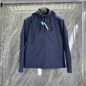 Designer masculino casaco com capuz casaco bordado a cavalo roupas de puffer de parkas à prova d'água para mulheres de windbreaks jackets de pólo fora de casacos quentes