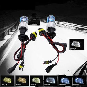 Kit Xenon HID per auto 2 pezzi 55W Kit Xenon HID lampadina H1 H4 H7 H11 9004 9005 9006 9007 3000K 4300K 6000K 8000K 12V Faro allo xeno per auto FendinebbiaL231228L231228