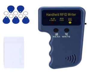 Card Reader Copier Writer Duplicator Programmer Rewritable ID Keyfob Tags Handheld 125Khz Access Control3311281