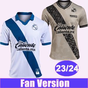 23 24 Puebla ARISTEGUIETA REYES Mens Futebol Jerseys ALTIDORE FERNANDEZ FERRAREIS CORRAL DE BUEN MANCUELLO PARRA Home 3ª Camisa de Futebol