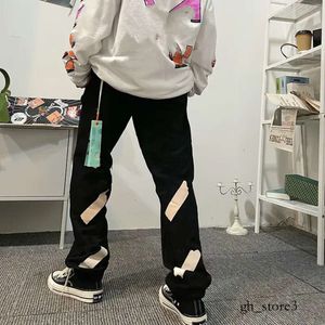 off white Men's Pants Autumn and Winter Men's offs Pants Fashion Brand Plus Velvet Thickening Ow Trousers Style Men offwhite pants 422