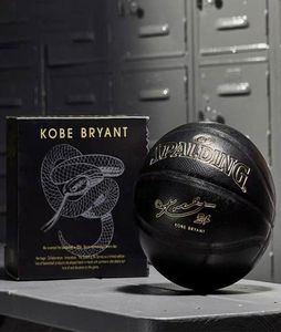 Баскетбольный мяч Spalding 24K Black Mamba Merch, памятное издание, износостойкий полиуретан, размер 78161709