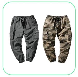 Joggers Cargo Pants Men Harem Multipcoceconde Manuflage Man Cotton Sweatwants Streetwear повседневная плюс брюки M7XL4375973