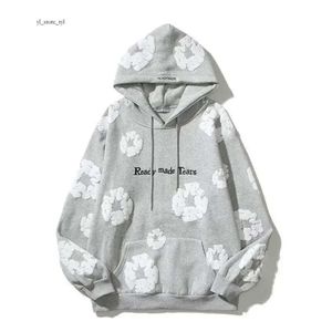 denim tear 2024 Luxury Designer mens hoodies sweatshirts black the cotton denim tears hoodie oversized design hoody fashion hip hop hooded