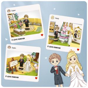 Wedding book lepin Brick technic Build Block Educational Toy Magic Book Model Kit Blocks technic Building Blocks Toy For Kid mini block Magic World Christmas Gift