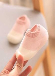 First Walkers Baby Socks Shoes Color Matching Bebes Cute Kids Boys For Girls Doll Soft Soled Child Floor Infant Toddler Shoe6836424