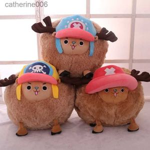 Gefüllte Plüschtiere 1 Stück 35 cm Cartoon Chopper Plüschpuppe Gefüllte Anime Niedliche Chopper Plüschtiere Weiche Handwärmer Schöne Kissen Kinder Mädchen GeschenkL231228