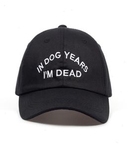 Negli anni del cane im morto berretto da baseball ricamo cappello da papà 100 parole d'ordine di cotone snapback unisex moda regolabile5458168