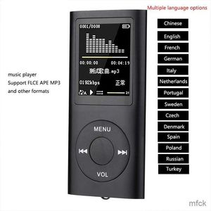 MP3 MP4 Player Mashion 4th Generation Classic Card MP4 1.8 HD VIDEO MP4 MP3 Player E-Book Student Walkman Mp3 Blue Green Pin Silver